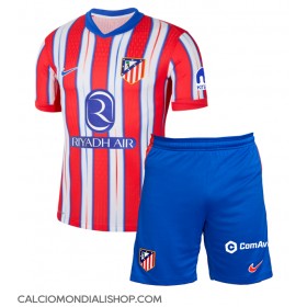 Maglie da calcio Atletico Madrid Julian Alvarez #19 Prima Maglia Bambino 2024-25 Manica Corta (+ Pantaloni corti)